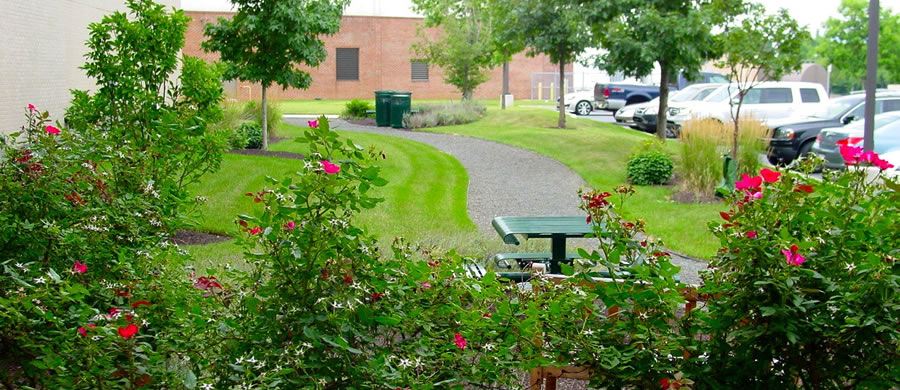 LVHN Outdoor Seating Plazas