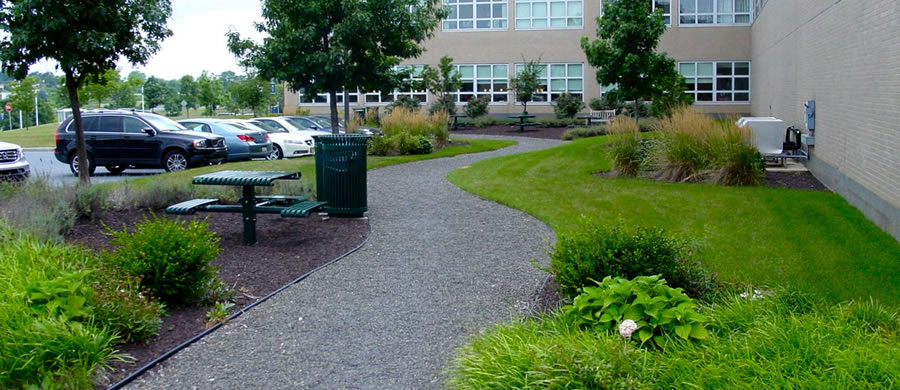 LVHN Outdoor Seating Plazas