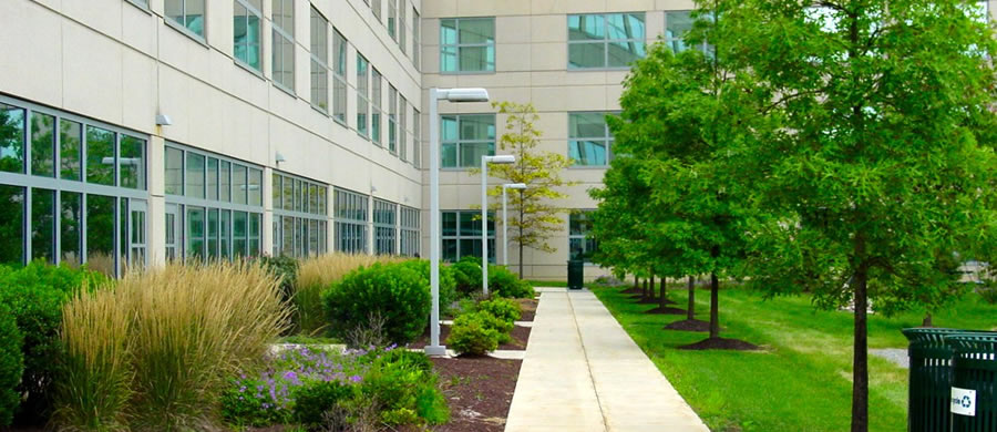 LVHN Outdoor Seating Plazas